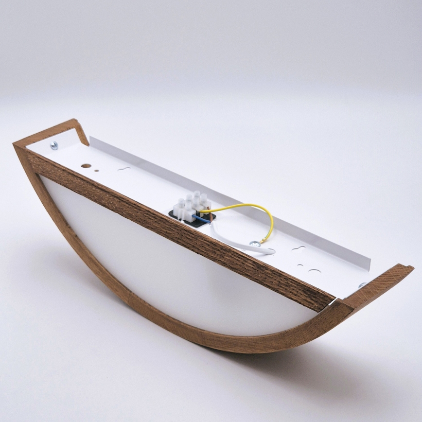 Brilagi - Luminária de Parede LED CARVALHO 1xE27/60W/230V carvalho cerejeira