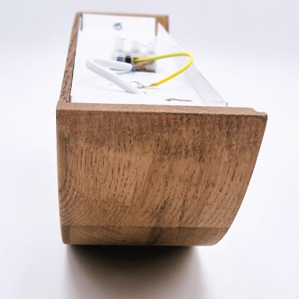 Brilagi - Luminária de Parede LED CARVALHO 1xE27/60W/230V carvalho cerejeira