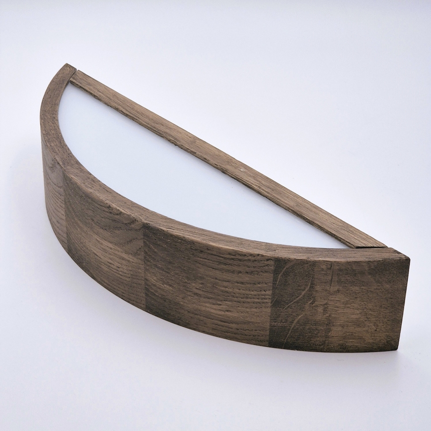 Brilagi - Luminária de parede LED CARVALHO 1xE27/60W/230V carvalho nogueira