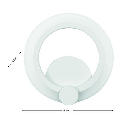 Brilagi - Luminária de Parede LED MODERN MINI LED/16W/230V 3000/4000/6000K