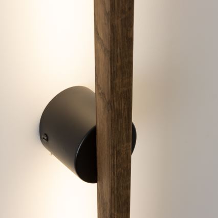 Brilagi - Luminária de Parede LED WOODY LINE LED/12W/230V 120 cm carvalho nogueira