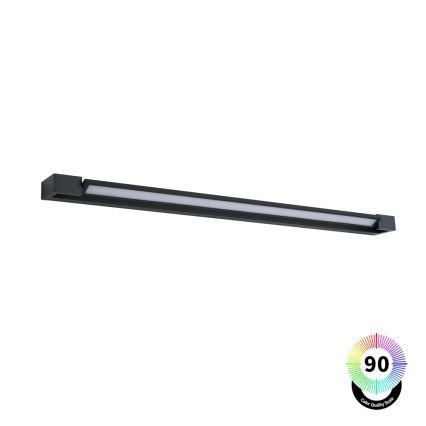 BRILAGI - LED aplique de parede exterior AQUA LINE LED/28W/230V 100 cm IP44 preto CRI 90