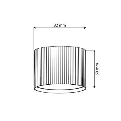 Brilagi - LED Candeeiro de focos STRIPY 1xGX53/15W/230V branco
