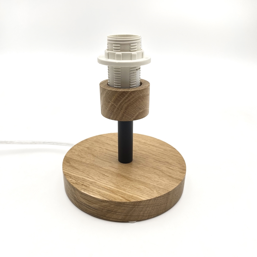 Brilagi - LED Candeeiro de mesa ANTHONY 1xE27/60W/230V carvalho/castanho