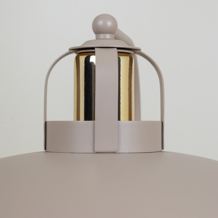 Brilagi - LED Candeeiro de mesa FLAMENGO 1xE27/60W/230V bege