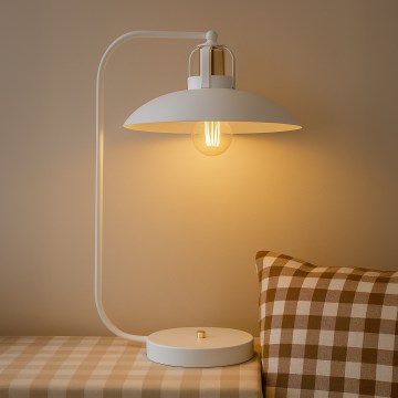 Brilagi - LED Candeeiro de mesa FLAMENGO 1xE27/60W/230V branco