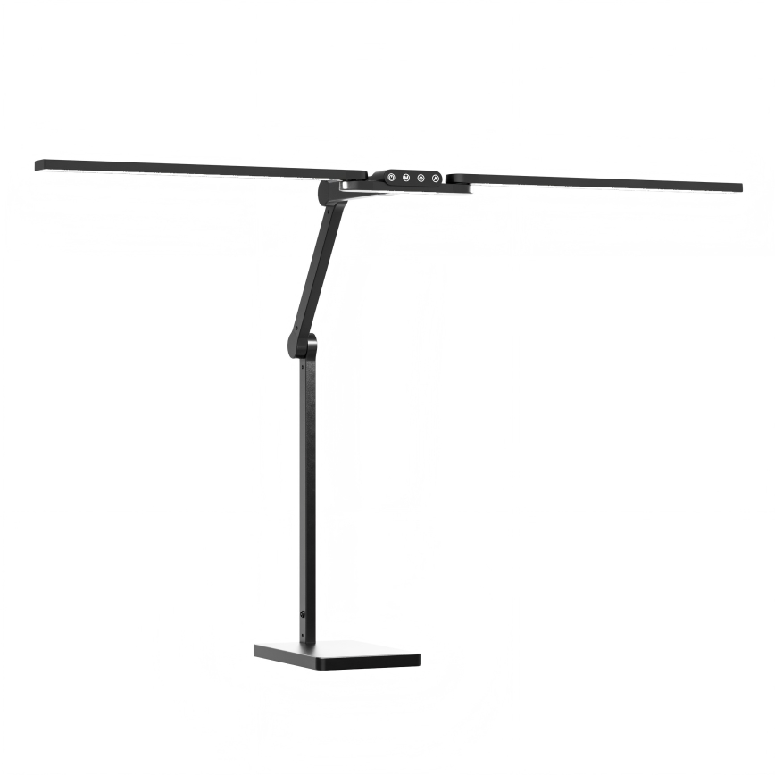 Brilagi - Lâmpada de mesa tátil regulável VARIO LED/24W/230V 3000-6500K CRI 92 preta