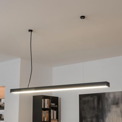 Brilagi - Luminária de teto LED SYNODICO, sobreposta/pendente, 30W/230V, 4000K, preta