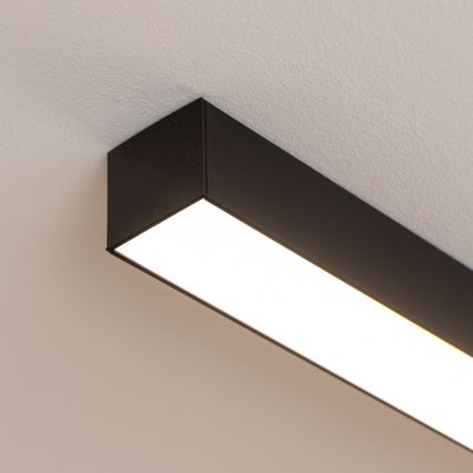 Brilagi - Luminária LED de teto de sobrepor FULLDAY LED/10/15/20W/230V 2700/4000/6000K 60 cm UGR19 preto