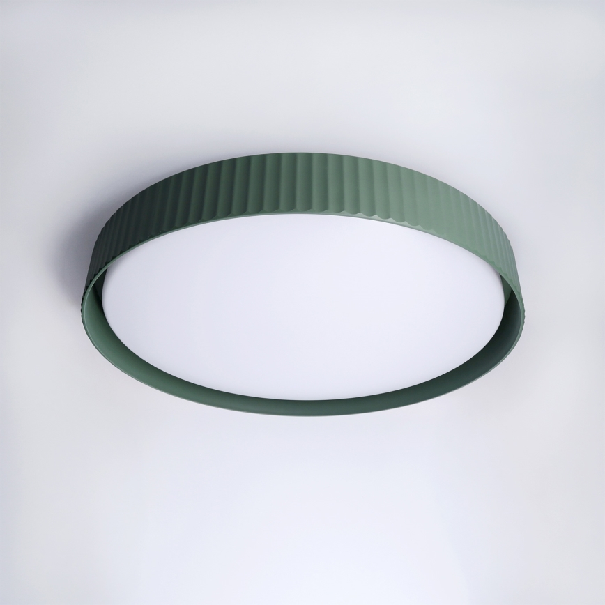 Brilagi - Candeeiro de teto LED dimerizável LUCIA LED/60W/230V 3000-6500K diâmetro 59 cm verde + controlo remoto