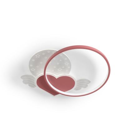 Brilagi - LED Candeeiro de tecto infantil LOVE LED/48W/230V 3000/4500/6000K rosa