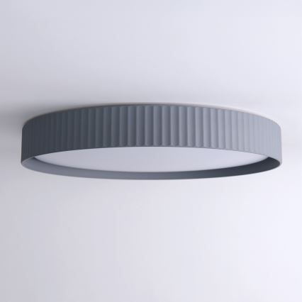 Brilagi - Luminária de tecto LED dimerizável LUCIA LED/60W/230V 3000-6500K diâmetro 59 cm cinzenta + controlo remoto