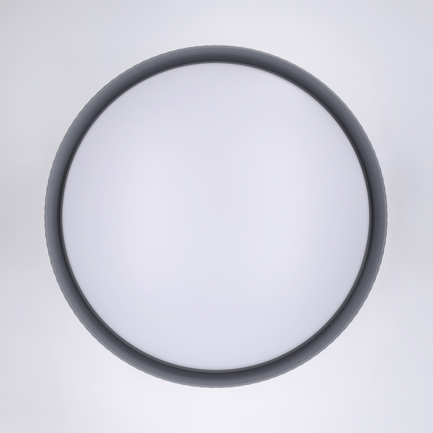 Brilagi - Luminária de tecto LED dimerizável LUCIA LED/60W/230V 3000-6500K diâmetro 59 cm cinzenta + controlo remoto