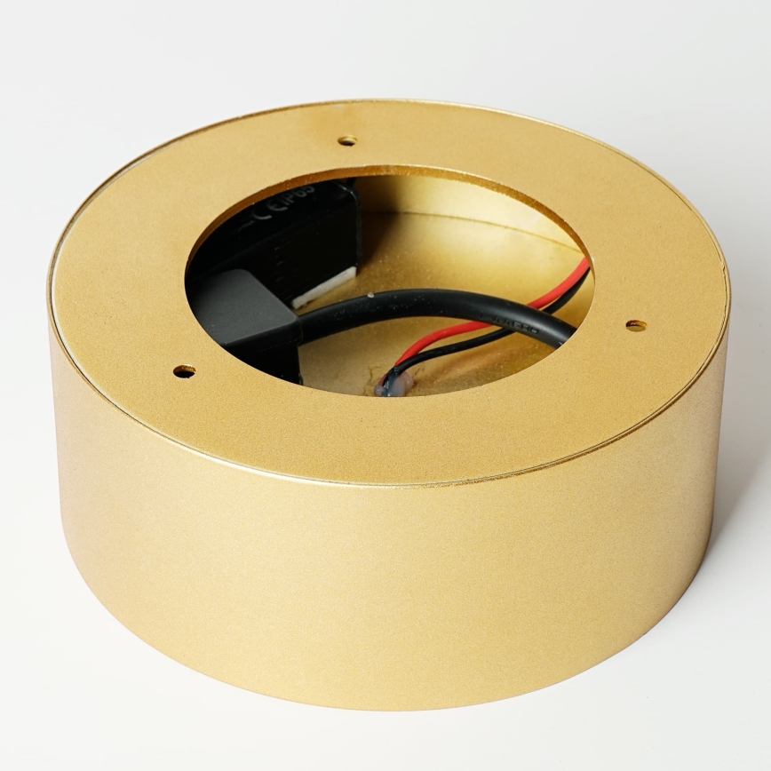 BRILAGI - LED Candeeiro de tecto para casa de banho FORIS LED/20W/230V Ø 15 cm dourado IP44