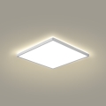 Brilagi - LED candeeiro de tecto para casa de banho ULTRA SLIM LED/18W/230V 30x30 cm prateado IP54