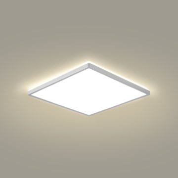 Brilagi - LED candeeiro de tecto para casa de banho ULTRA SLIM LED/18W/230V 30x30 cm prateado IP54