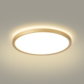 Brilagi - LED Candeeiro de tecto para casa de banho ULTRA SLIM LED/24W/230V Ø 42 cm dourado IP54