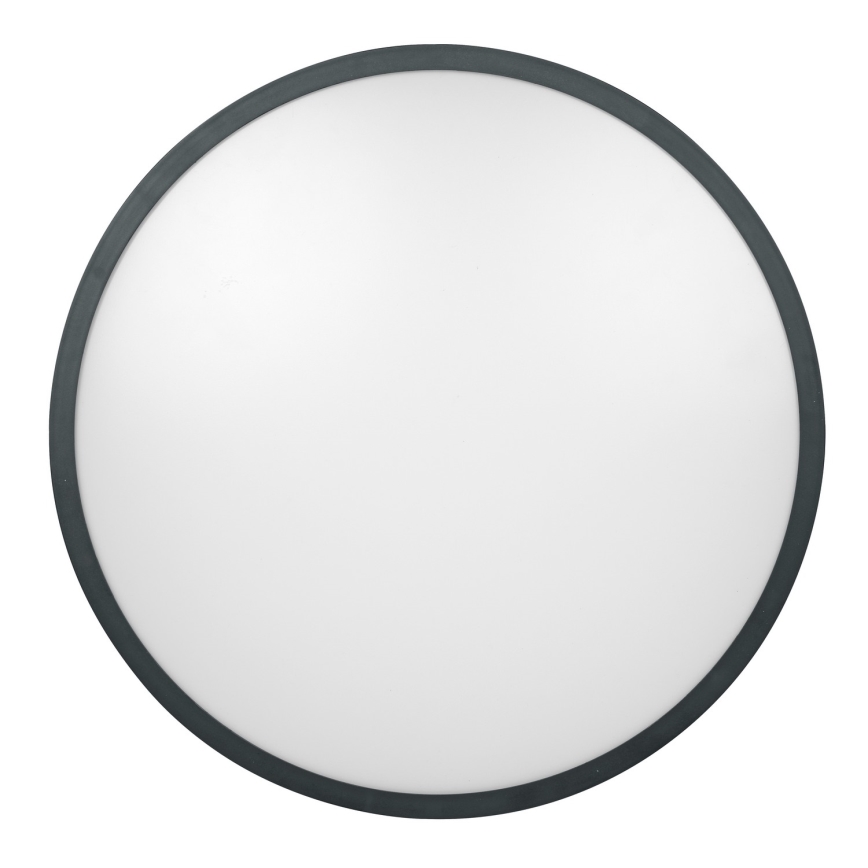 Brilagi - Candeeiro de tecto LED para casa de banho ZENNA LED/18W/230V Ø 29,5 cm IP44 antracite