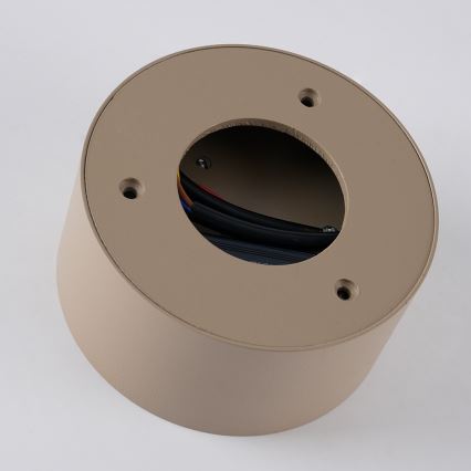 BRILAGI - LED Luminária de teto para exterior FORIS LED/14W/230V Ø 12 cm bege IP44