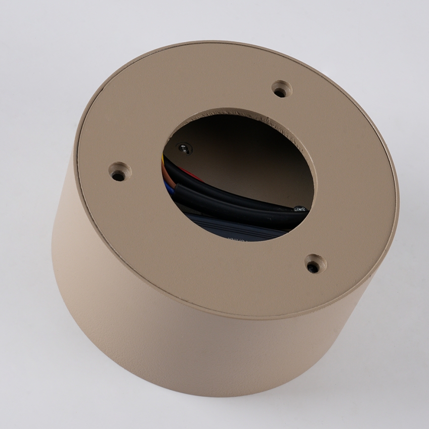 BRILAGI - LED Luminária de teto para exterior FORIS LED/14W/230V Ø 12 cm bege IP44