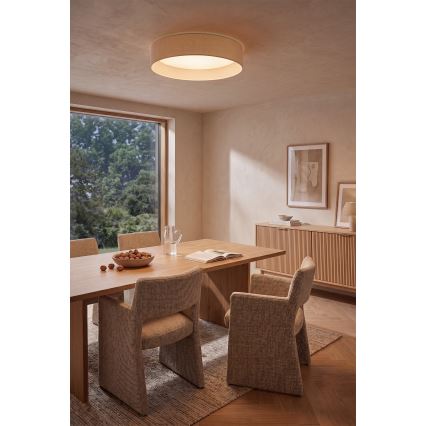 Brilagi - Candeeiro de tecto VELVET SIMPLE LED/24W/230V 3000K Ø 45 cm creme
