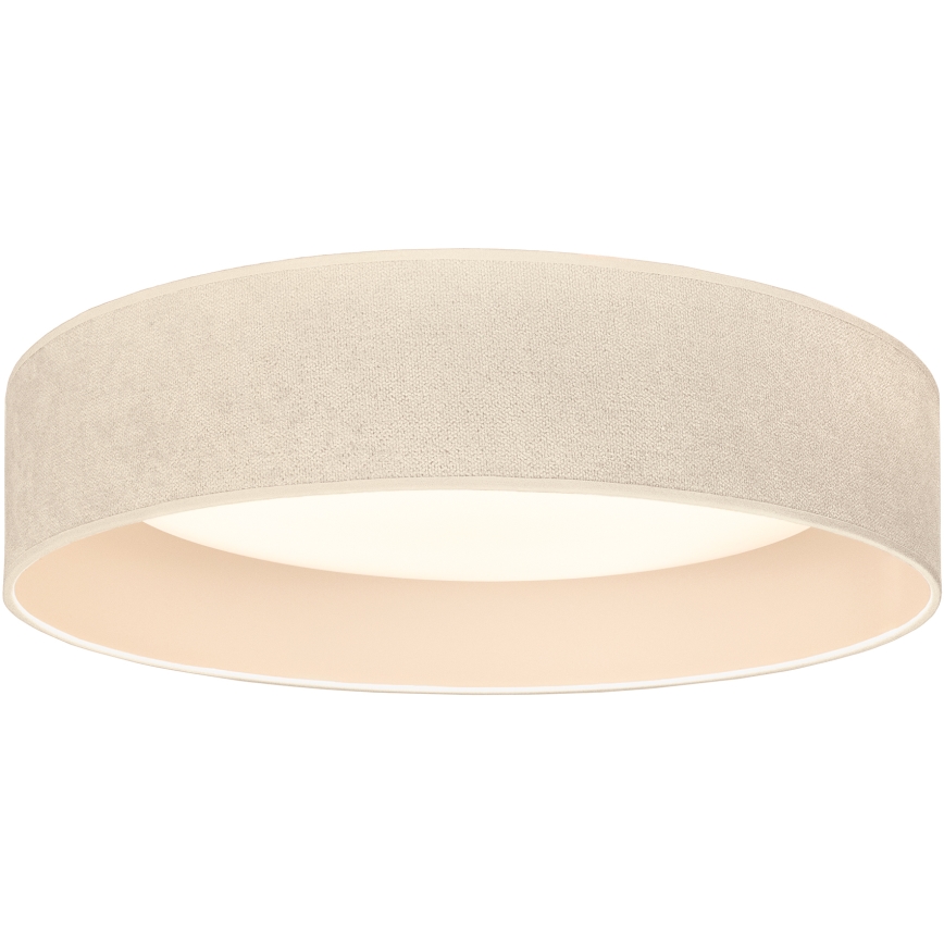Brilagi - Candeeiro de tecto VELVET SIMPLE LED/24W/230V 3000K Ø 45 cm creme