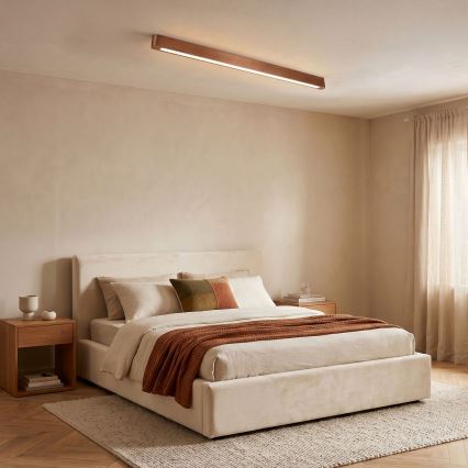 BRILAGI - LED Candeeiro de teto GARDALINE LED/90W/230V 120 cm carvalho