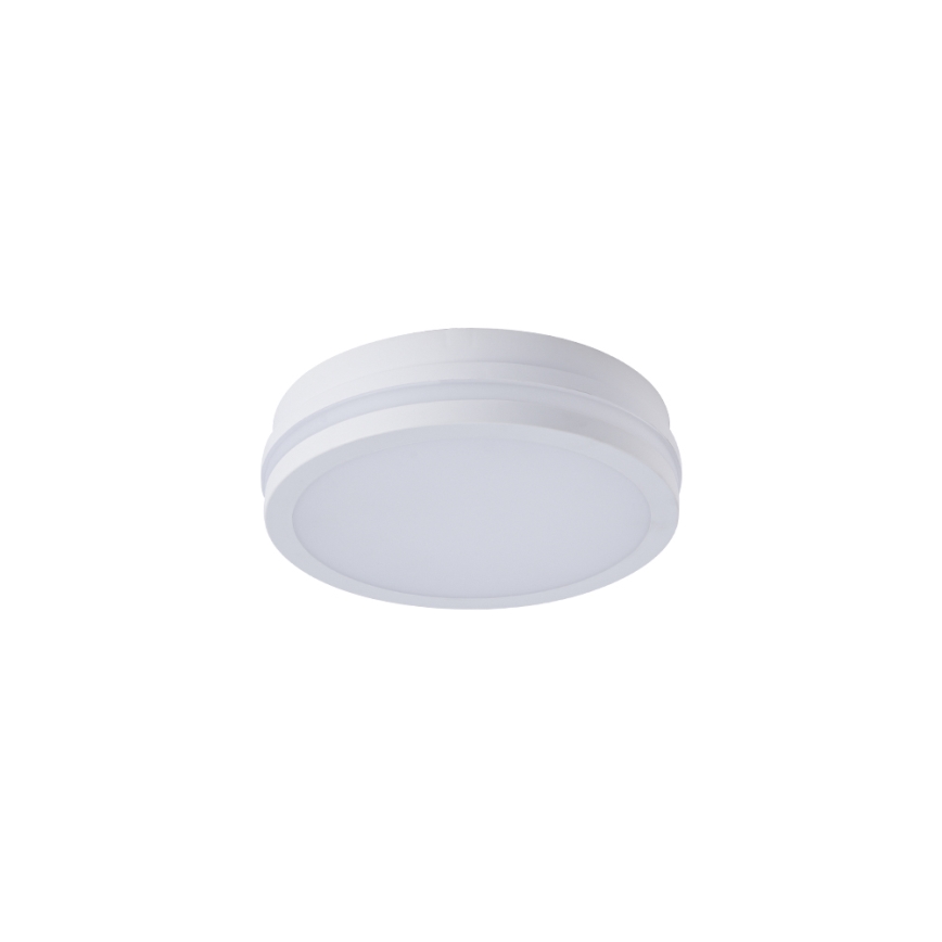 Brilagi - LED Candeeiro de teto para exterior BENE LED/18W/230V Ø 21,5 cm branco IP54