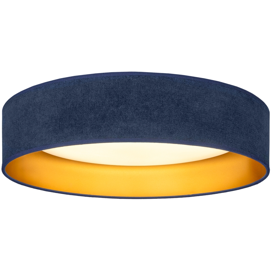 Brilagi - Candeeiro de teto LED VELVET SIMPLE LED/24W/230V 3000K Ø45 cm azul/dourado