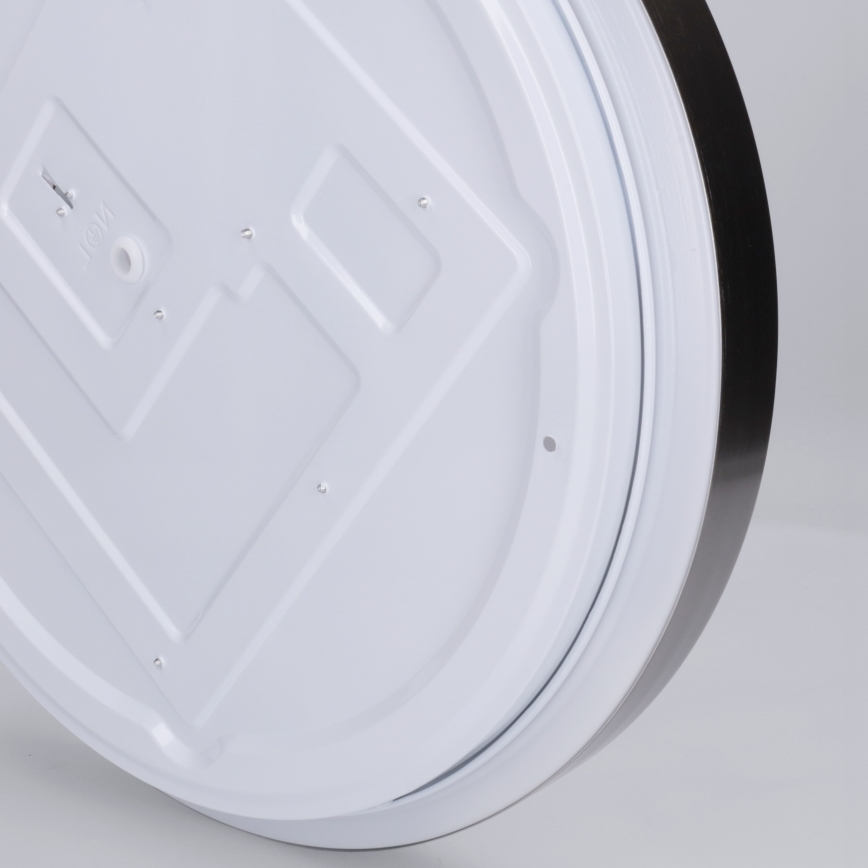Brilagi - Candeeiro de teto LED dimerizável FANCIA LED/48W/230V 3000-6500K Ø 39 cm prateado + comando remoto