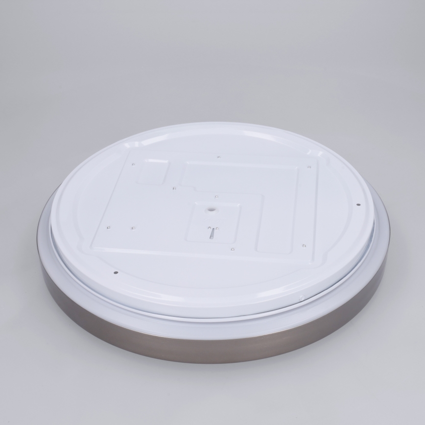 Brilagi - Candeeiro de teto LED dimerizável FANCIA LED/48W/230V 3000-6500K Ø 39 cm prateado + comando remoto