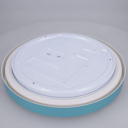 Brilagi - Candeeiro de teto com dimmer MATTEO LED/48W/230V 3000-6500K diâmetro 41 cm turquesa + comando remoto