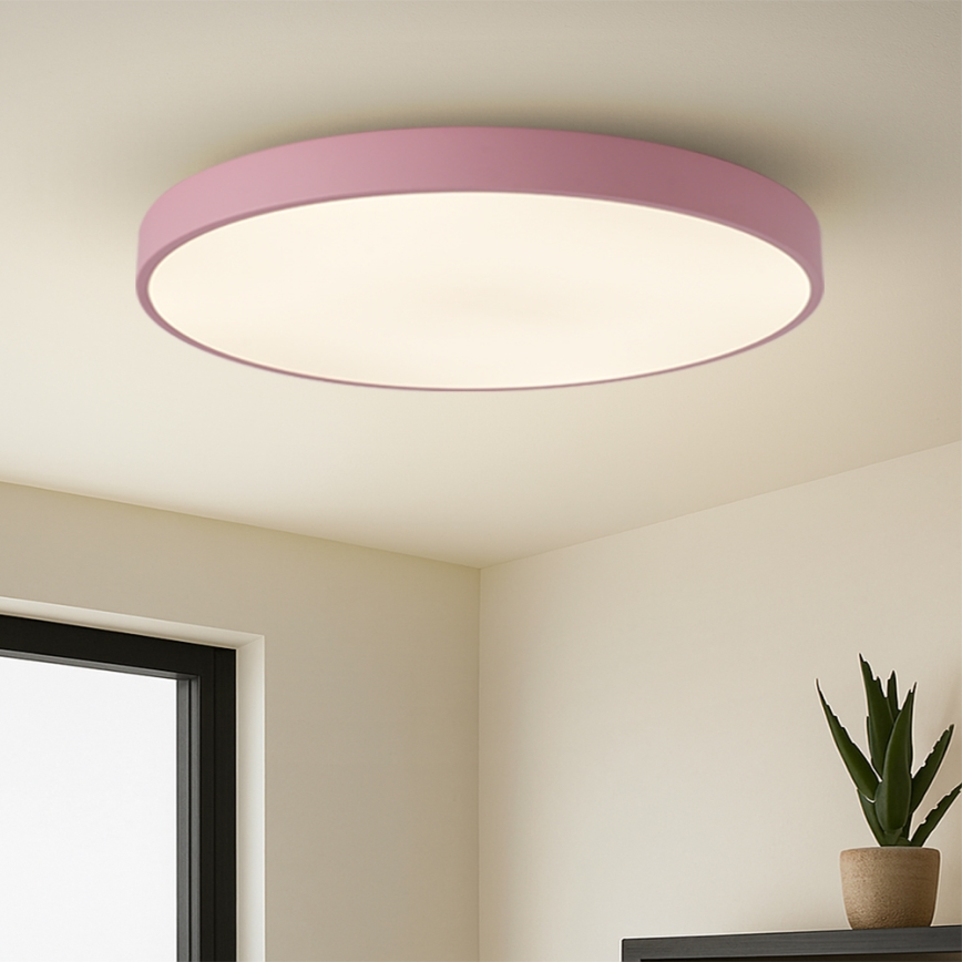 Brilagi - Luminária LED dimerizável POOL SMART LED/128W/230V Ø 100 cm 3000-6000K Wi-Fi Tuya + controlo remoto rosa