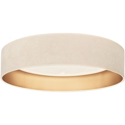 Brilagi - Plafon LED regulável VELVET SMARTIX STARS LED/36W/230V 3000-6000K diâmetro 55 cm creme/dourado Wi-Fi Tuya Beacon + comando remoto