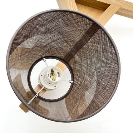 Brilagi - LED  Candeeiro integrado ANTHONY 3xE14/40W/230V carvalho