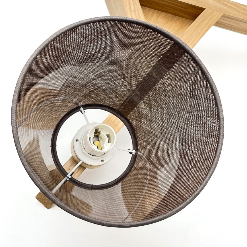 Brilagi - LED  Candeeiro integrado ANTHONY 3xE14/40W/230V carvalho