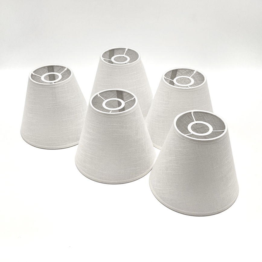 Brilagi - LED  Candeeiro integrado ANTHONY 5xE14/40W/230V carvalho/branco