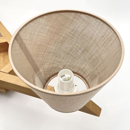 Brilagi - LED  Candeeiro integrado ANTHONY 5xE14/40W/230V carvalho