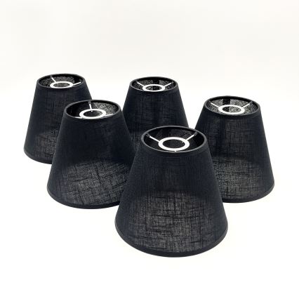 Brilagi - LED  Candeeiro integrado ANTHONY 5xE14/40W/230V carvalho/preto