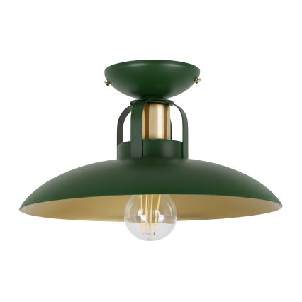 Brilagi - LED Candeeiro integrado FLAMENGO 1xE27/60W/230V verde