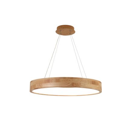 Brilagi - Lustre LED suspenso por cabo FALCON WOOD LED/40W/230V 3000/4000/6000K Ø 60 cm madeira