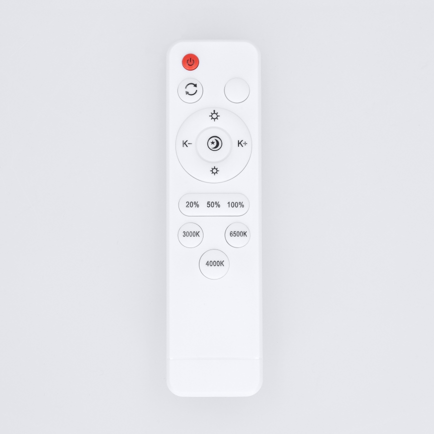 Brilagi - Candeeiro de teto LED dimável FANCIA LED/48W/230V 3000-6500K diâmetro 39 cm antracite + controlo remoto