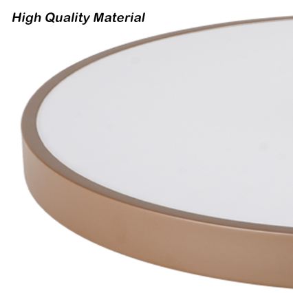 Brilagi - Luminária LED dimerizável POOL SMART LED/100W/230V diâmetro 80 cm 3000-6000K Wi-Fi Tuya + controlo remoto castanho