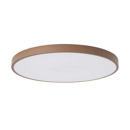 Brilagi - Luminária LED dimerizável POOL SMART LED/100W/230V diâmetro 80 cm 3000-6000K Wi-Fi Tuya + controlo remoto castanho