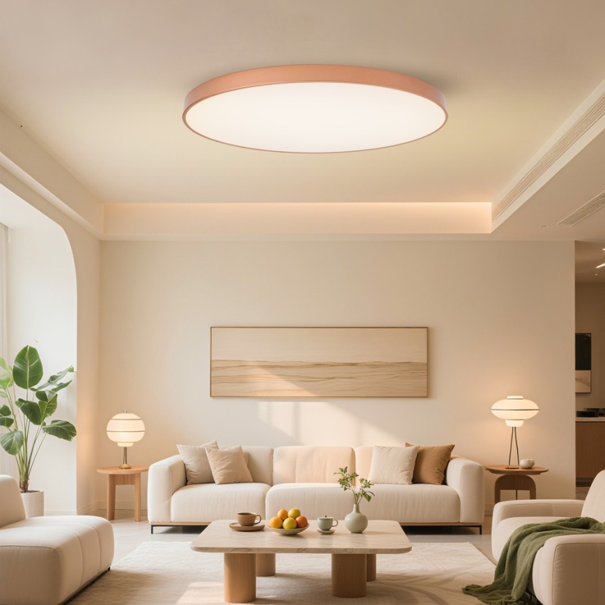 BRILAGI - Luminária de teto LED dimerizável POOL SMART LED/180W/230V 3000-6000K 120 cm bronze Wi-Fi Tuya + controlo remoto