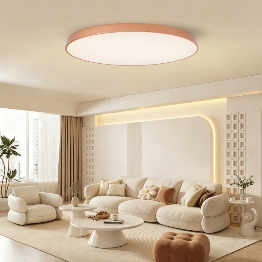 BRILAGI - Luminária de teto LED dimerizável POOL SMART LED/180W/230V 3000-6000K 120 cm bronze Wi-Fi Tuya + controlo remoto