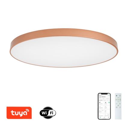 BRILAGI - Luminária de teto LED dimerizável POOL SMART LED/180W/230V 3000-6000K 120 cm bronze Wi-Fi Tuya + controlo remoto
