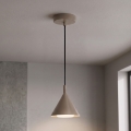 BRILAGI - LED Candeeiro suspenso com cabo CONE SINGLE 1xGX53/15W/230V bege