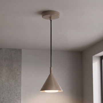 BRILAGI - LED Candeeiro suspenso com cabo CONE SINGLE 1xGX53/15W/230V bege