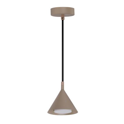 BRILAGI - LED Candeeiro suspenso com cabo CONE SINGLE 1xGX53/15W/230V bege